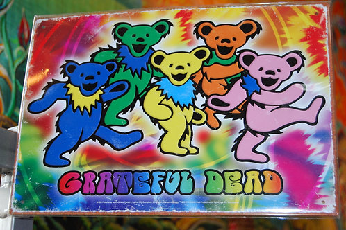 Dancing Bears Metal Sign