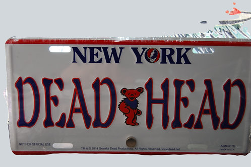 DeadHead NY Metal Sign